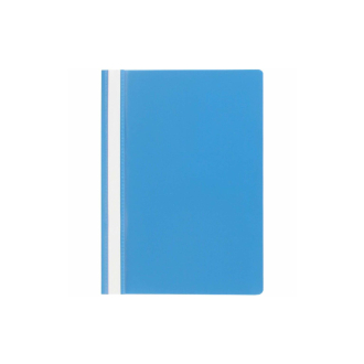 Generic Plastic Thick Flat File A4 Blue 1712