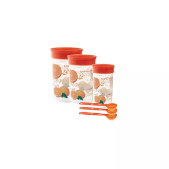 Cello Plastic Container Glory (Small) 750ml 1000ml & 2000ml 3pc Set