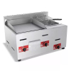 Generic Commercial Chapati Griller 4 Size & Fryer 6L Electric (Bums Surface)