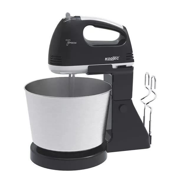 Kodtec Hand Mixer 250W With 2L Bowl &Amp; 7 Speeds 2 Attachments Kt-5020Mx 1 Kodtec Hand Mixer 250W With 2L Bowl &Amp; 7 Speeds 2 Attachments Kt-5020Mx
