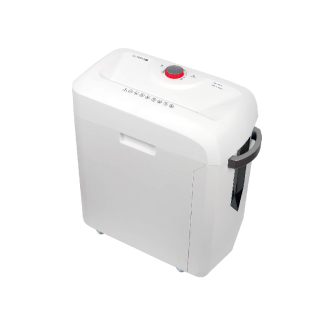 Olympia Shredder, Micro Cut, 19L Bin which Holds 6 A4 Sheets (80gsm), 2x15mm, Input Width up to 220 mm, Strong Performance, Effective Particle Cut, High Safety, MC-306-2