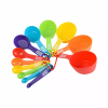 Measuring Cups & Spoons 12pc Set Plastic for Baking & Cooking