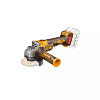 Ingco Cordless Angle Grinder Lithium-ion 20V with Brushless Motor, Variable Speed Control CAGLI211541