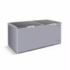 Bruhm Chest Freezer 658L Double Door with LED Light, Super Freezing & Power Indicator Function, Silver BCD-700M