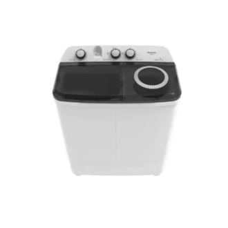 Hisense Washing Machine 7kg Manual, Twin Tub, Top Load, Lint Filter, Spin Dry Shower, Low Noise, White WSXL701