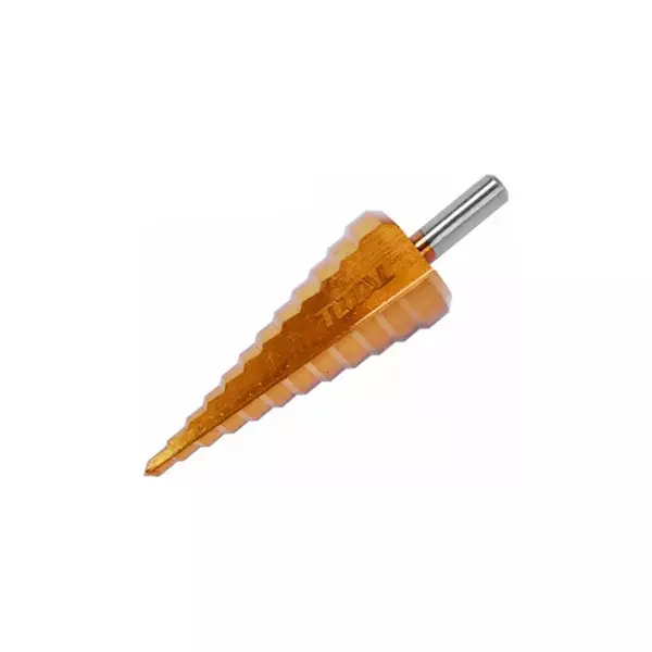 Total Drill Bit Step Drill Bit Wood, Metal, Plastic And Many Other Materials 6-38Mm Tac8263801 1 Total Drill Bit Step Drill Bit Wood, Metal, Plastic And Many Other Materials 6-38Mm Tac8263801