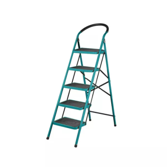 Total Steel Ladder 5 Steps 380x260mm Max Load 150Kg THLAD09051