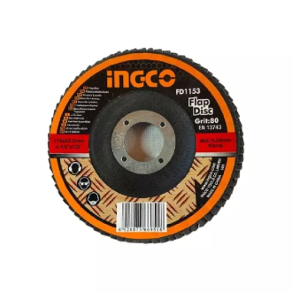 Ingco Flap Disc P80 115x22.2mm FD1153