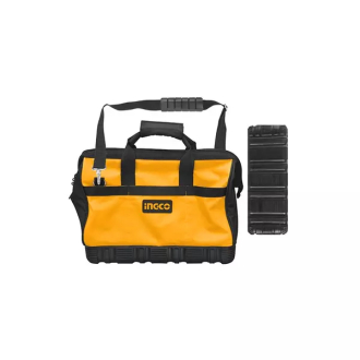 Ingco Tools Bag 16" with Internal Pockets & Adjustable Shoulder Strap HTBG03