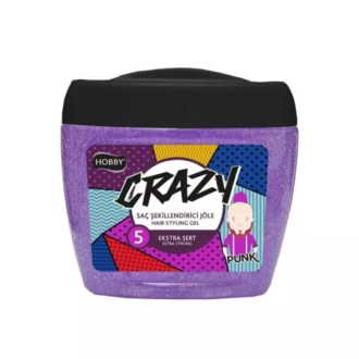 Hobby Crazy Hair Gel Extra Hard 700ml - Set of 3 Pcs