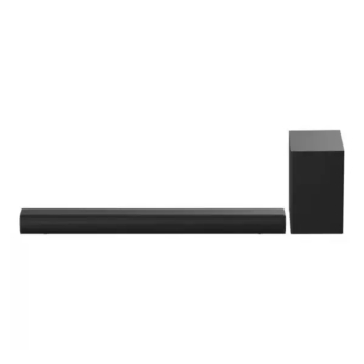 Hisense Soundbar - 2.1 Channel, 140W Max Audio Power, Wireless Subwoofer, Bass Boost, HDMI ARC, Bluetooth Streaming HS1800.