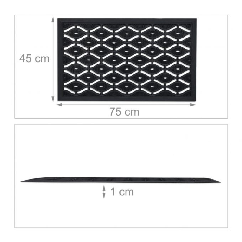 Rmh Rubber Eye Mat 8Mm Thickness 40X60Cm 3 Rmh Rubber Eye Mat 8Mm Thickness 40X60Cm