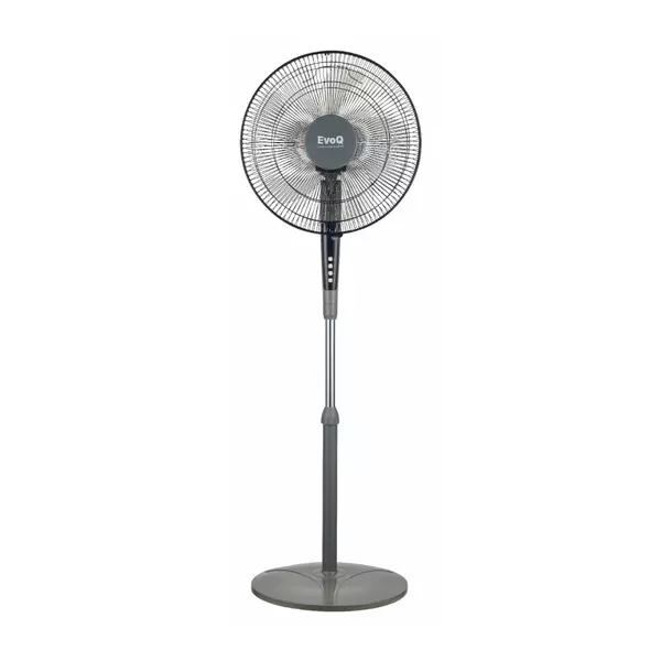 Evoq Oscillating Standing Fan 220V, 3 Speeds Esf 5016Bl 1 Evoq Oscillating Standing Fan 220V, 3 Speeds Esf 5016Bl