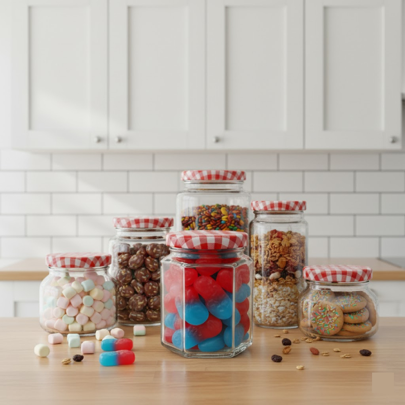 Generic Glass Jar With Draft Lid 280Ml – Stylish &Amp; Airtight Storage For Kitchen, Pantry Or Home 447-280 5 Generic Glass Jar With Draft Lid 280Ml – Stylish &Amp; Airtight Storage For Kitchen, Pantry Or Home 447-280