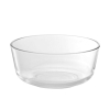 Ocean Assurance Bow 1Pc 5.75" – Elegant Clear Glass Serving Bowl for Desserts, Salads & Snacks 1p00724