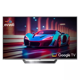 Evvoli 65" QLED UHD Smart Android TV - 4K Resolution, Designed for Gaming, Offers Stunning Visuals and Enhanced Performance 65EV375QG