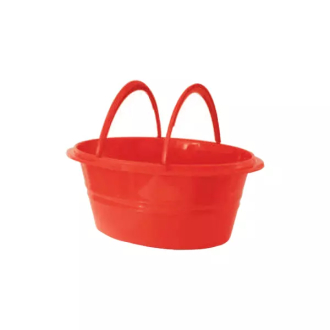 Cello Oval Basin 18 Litres Multi-Color 470 x 320 x 185H mm (Pack of 3)