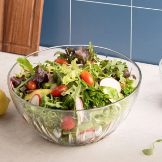 Ocean Reya Glass Salad Bowl 10" for Everyday Use 1P03422