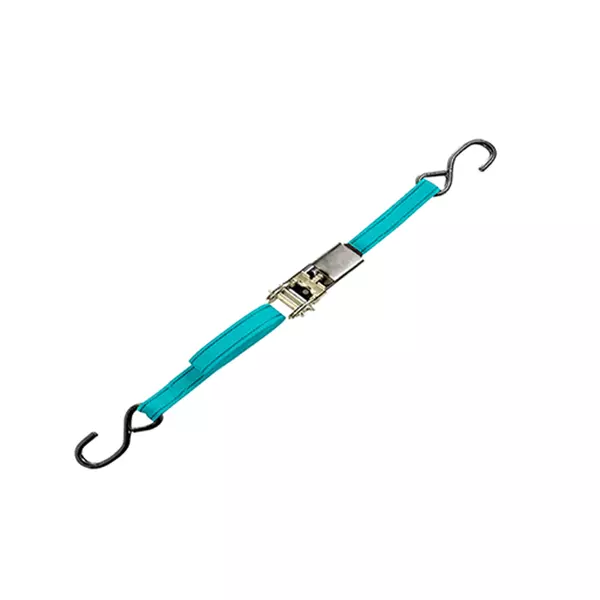 Total Car Ratchet Tie Down/Ratchet Straps 0.8T X 3M With S Hook Thtrs08302 1 Total Car Ratchet Tie Down/Ratchet Straps 0.8T X 3M With S Hook Thtrs08302