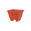 Cello Square Planter 10 Multi-Color 225 x 225 x 175mm (Pack of 3)