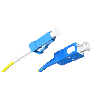 Fiber Patch Cord LC/UPC-SC/UPC Single Mode Simplex 1 Meter G657A1-LSZH