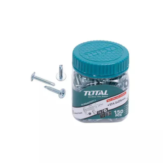 Total Self Drilling Screw 4.2x25mm 150pcs WJSS4202511