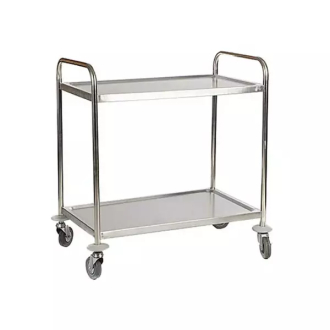 Generic Commercial Food Serving Trolley Stainless Steel