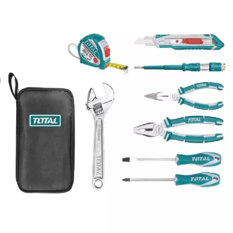 Total Tool Box Hand Tools 8pcs Set THKTHP90086