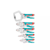 Total Pliers Set, Nickel Plated, Carbon Steel TOS23091 (Pack of 5pcs)