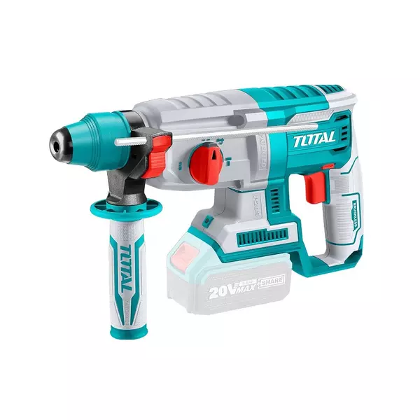 Total Drill Machine Cordless Li-Ion Rotary 20V Trhli20228 1 Total Drill Machine Cordless Li-Ion Rotary 20V Trhli20228