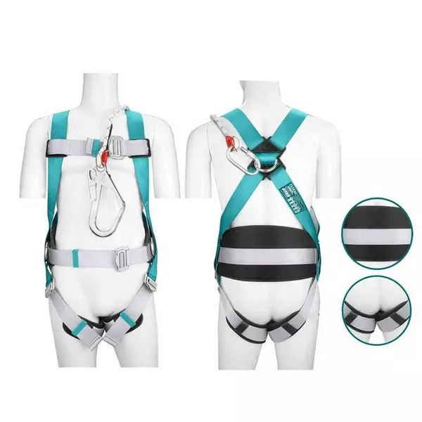Total Safety Harness 3 Attachment Point 1.8M Thsh501806 1 Total Safety Harness 3 Attachment Point 1.8M Thsh501806