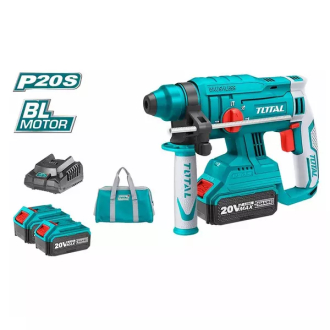 Total Rotary Hammer Drill Machine Cordless Li-Ion 20V TRHLI22012