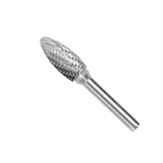 Total Drill Bit Tungsten Carbide Rotary Burrs, Shank 6mm Head 8mm TAKC1002