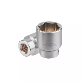 Total Socket Spanner Hexagonal 3/4" 55mm for Mechanical, Construction and Automobile Repair Industries, Chromed Plated THHAST34551