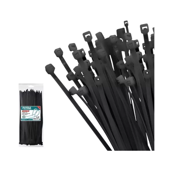 Total Cable Ties 350 X 4.8Mm Black Thtctb35048 (100Pcs Set) 1 Total Cable Ties 350 X 4.8Mm Black Thtctb35048 (100Pcs Set)