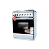 Boss Freestanding Cooker 60x60cm, Electric Oven, 1 Electric + 3 Gas Burners with Grill, Rotisserie, Digital Meter BC6613 SVR