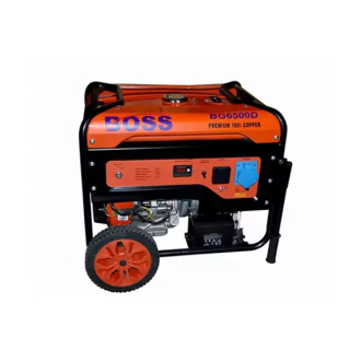 Boss Petrol Generator 5.5kw Reliable Power Supply Solution BG 6500D