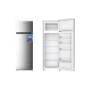 EvoQ Defrost Refrigerator 237L with VCM Steel Door, LED Light & Glass Shelves ER-24DF