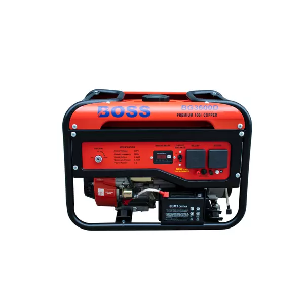 Boss Petrol Generator With Key Bg 3600D 1 Boss Petrol Generator With Key Bg 3600D