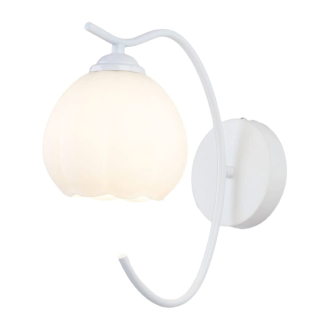 Tronic Modern Wall Lamp with Glass Shade