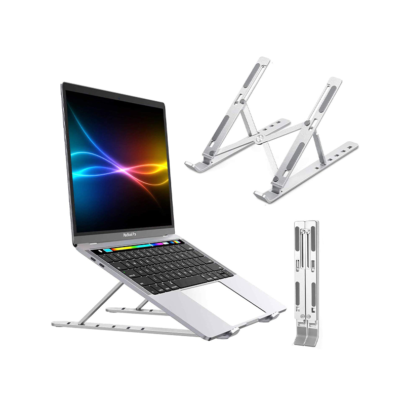 Generic Laptop Stand 6 Adjustable Height Aluminum Alloy Foldable Az-7 1 Generic Laptop Stand 6 Adjustable Height Aluminum Alloy Foldable Az-7