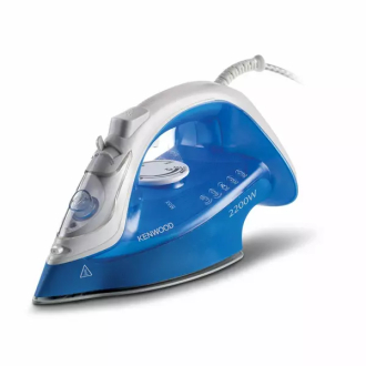 Kenwood Steam Iron 300ml Tank Dry and Spray Function 2200w Stp60.000wb - Adjustable Temperature Technology Ceramic Nonstick Plate Anti Drip Prevent Water Leakage