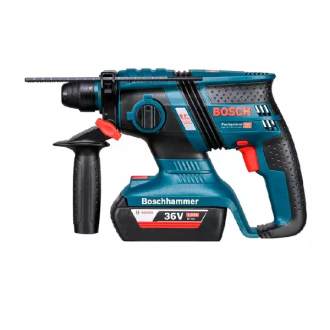 Bosch Professional Compact Cordless Rotary Hammer Drill 36V 2 Batteries & Charger GBH 36 V-EC COMP