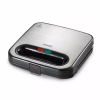 Kenwood Sandwich Toaster 2 Slice Nonstick 750w Smm00.000si - Non Stick Grill Plate Temperature Light Indicator Unique Squared Design