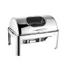 Generic Chaffing Dish With Glass Window Double CF2028