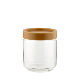 Ocean Pop Jar Stax Brown Lid 500ml 5B02517G9601