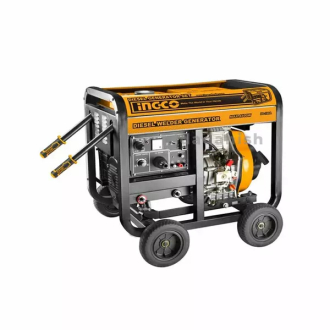 Ingco Diesel Generator & Welding Machine 4.6kW Single Phase Pull & Electric Start GDW65001