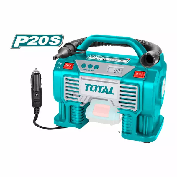 Total Air Compressor Auto Cordless Lithium Ion 160Psi With Led Display Tacli2002 1 Total Air Compressor Auto Cordless Lithium Ion 160Psi With Led Display Tacli2002
