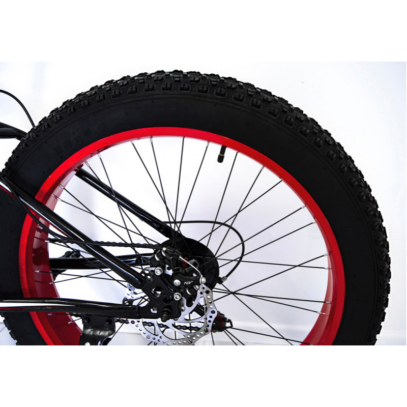 Generic Mountain Bike Fat Tyre Heavy Duty155 X 25 X 78Cm Red &Amp; Black 7 Generic Mountain Bike Fat Tyre Heavy Duty155 X 25 X 78Cm Red &Amp; Black