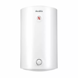 Decakila Water Heater 80l Electric with Storage Vertical Installation 1500w Kewh009w spcc metal body 316l heating element multifunctional safety valve longer life tank